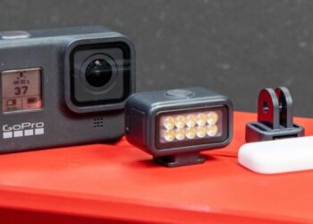 action camera flashlight