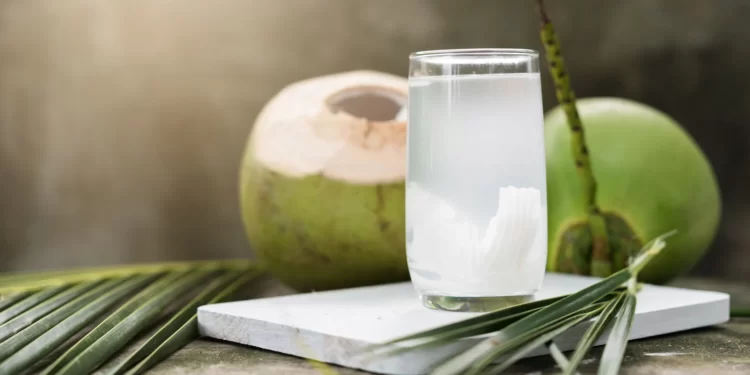 coconut water