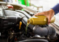 Car Engine Oil Change