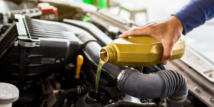 Car Engine Oil Change