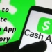 how to delete cash app history