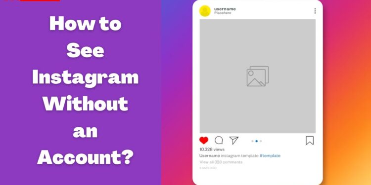 iG profile without account