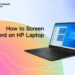 how to screen record on HP Laptop
