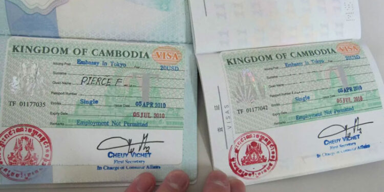 Cambodia Visa for Chilean and Croatian Citizens