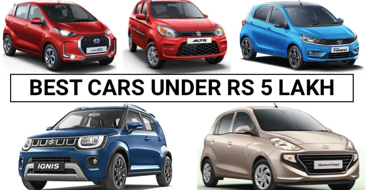 Budget-Friendly Cars: Best Picks Under 5 Lakh