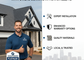 Benefits of Owens Corning Platinum-certified Roof Contractors in Huntsville AL